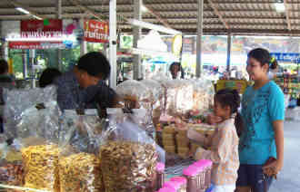 Food souvenirs are popular gifts in Thailand