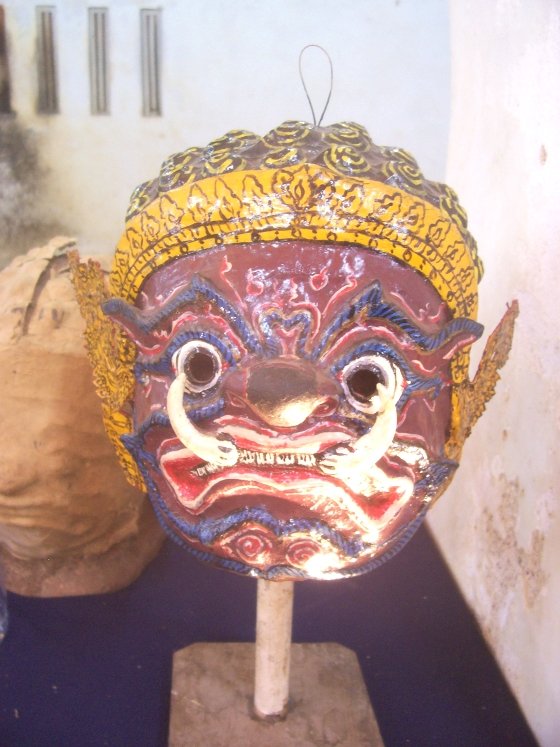 Traditional Thai khon mask